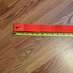 Nike Red Belt